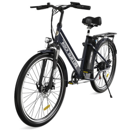 Elektrische fiets - E-BIKE - 12AH/36V - 250 W motor - Tot 35-90 km - Zwart